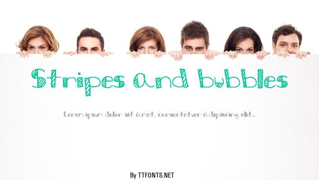 Stripes and bubbles example